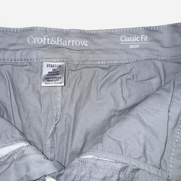 Grey Mini Skort - Picture 6 of 6